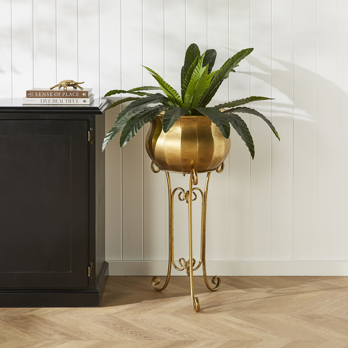 Jiya Metal Plant Stand 38x38x80cm Early Settler AU