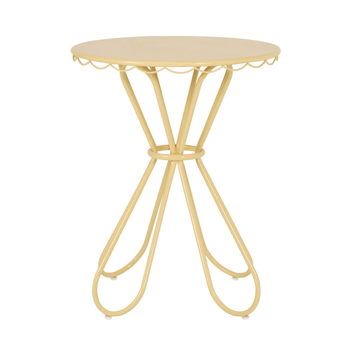 Bonnie Bistro Table Butter Yellow