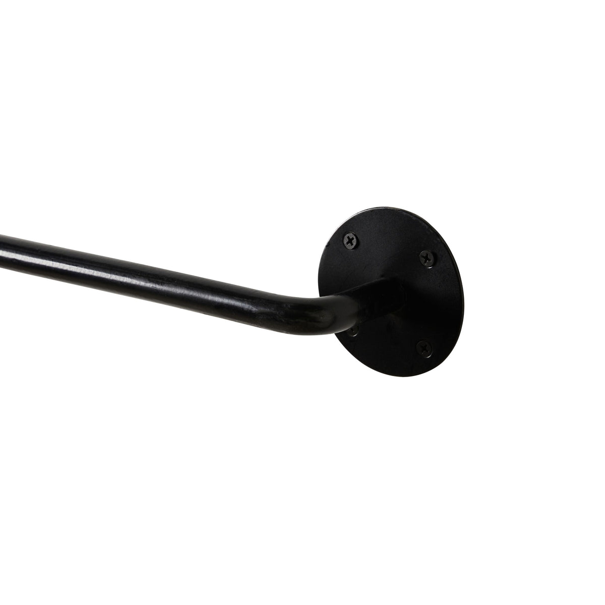 Wyatt Black Iron Towel Rail Large 156x6x8cm Early Settler AU