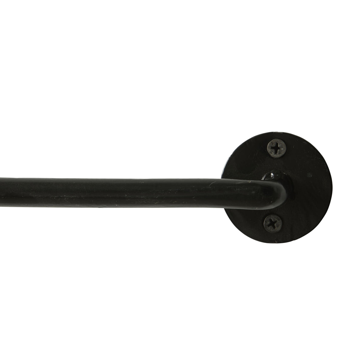 Wyatt Black Iron Towel Rail Medium 74x3x6cm Early Settler AU