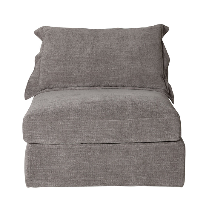 Laze Armless Sofa Twilight Grey