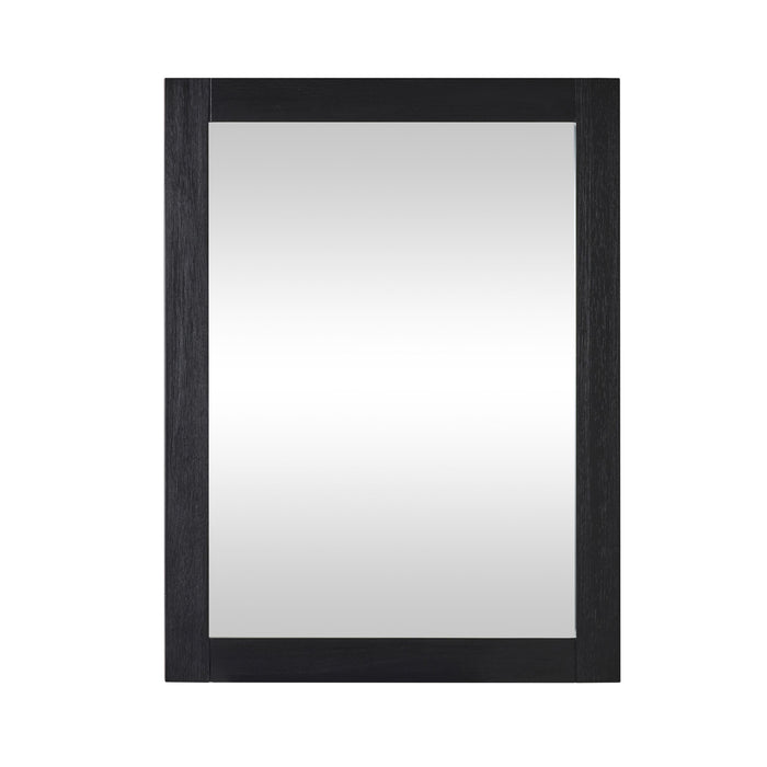 Odin Vanity Mirror Black Oak 610x812mm