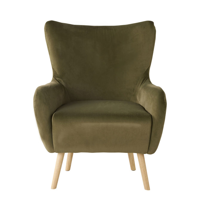 Amira Occasional Chair Velvet Moss