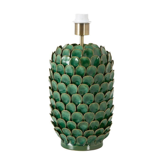 Seascale Table Lamp Green Base Only 21x30cm