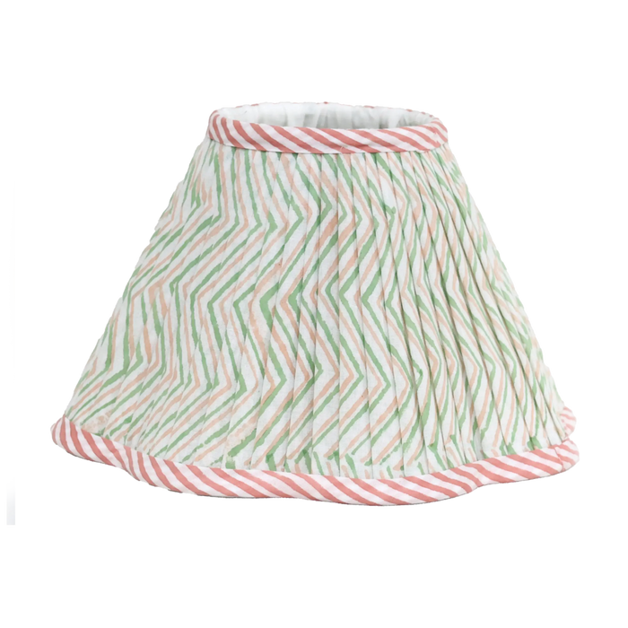 Loni Scallop Tapered Shade Mint Blush 25cm