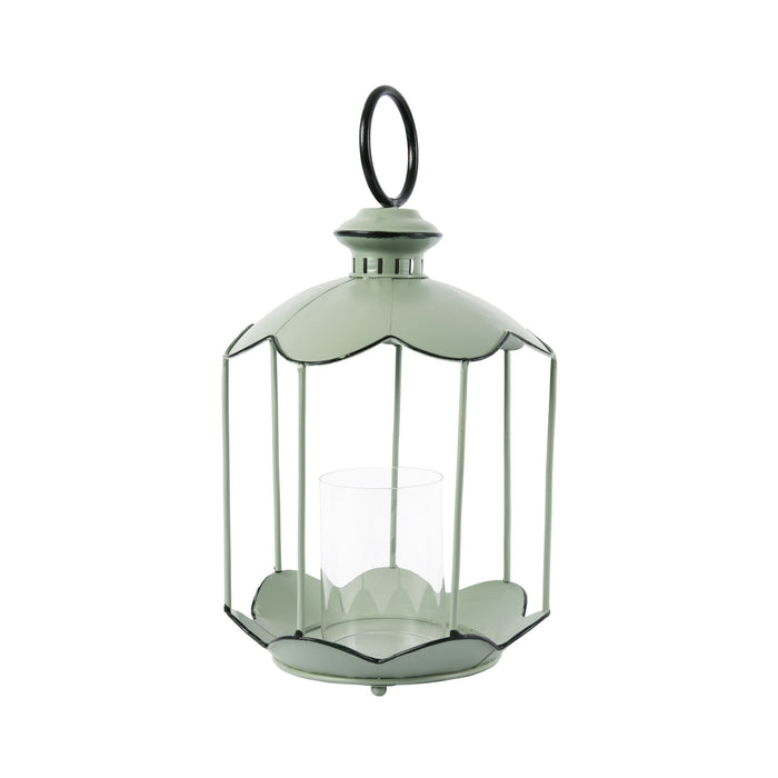 Hattie Scalloped Lantern Eucalyptus