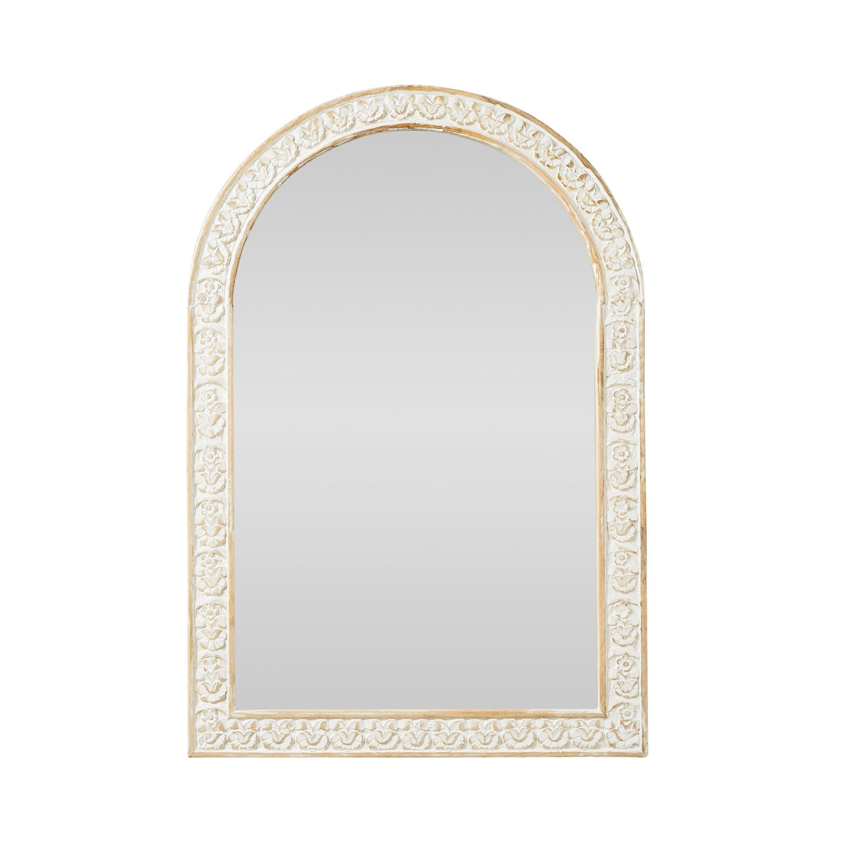 Frieze Handcarved Arched Mirror 60x90cm – Early Settler Australia