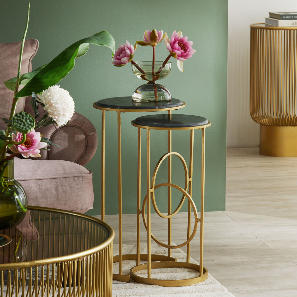 Napier Nested Side Tables Early Settler AU