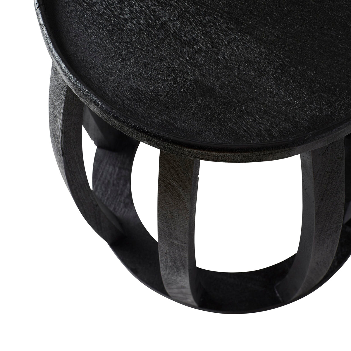 Ink Round Side Table Black – Early Settler AU