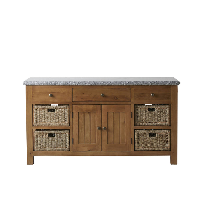 Oakford Workbench - Granite Top 168 x 62 x 90cm