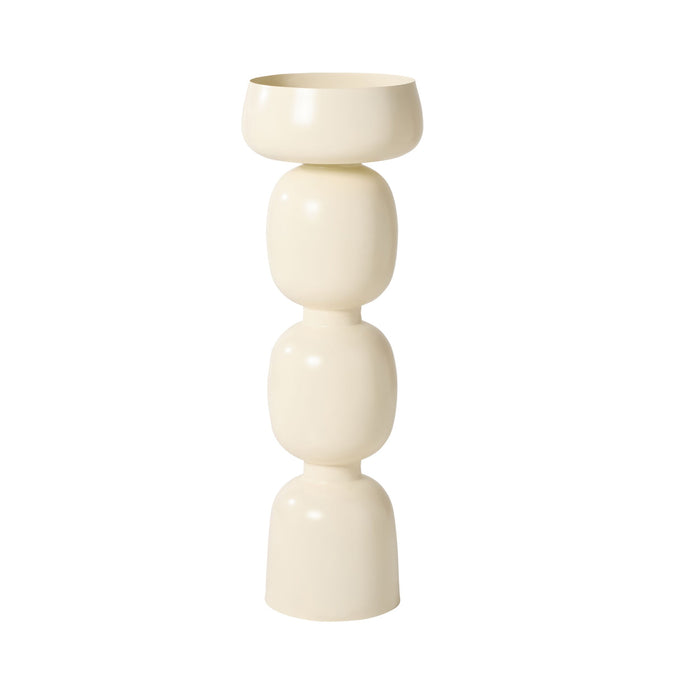 Amarra Pedestal Plant Stand White 101cm