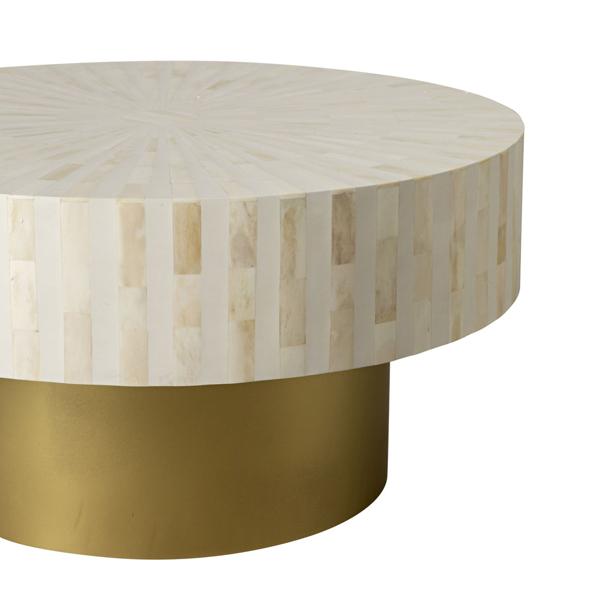 Nora Bone Inlay Coffee Table White Early Settler AU