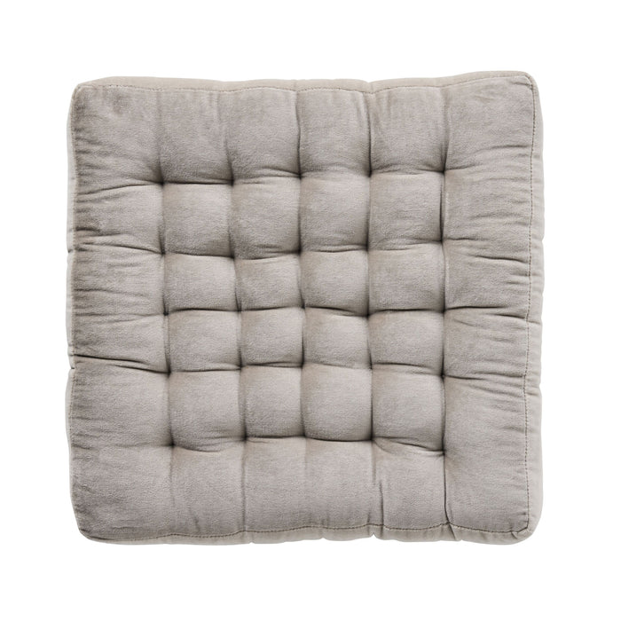 Samy Cotton Velvet Sand Seat Cushion