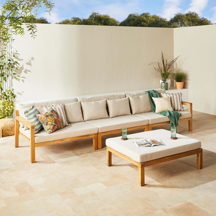 Sanctuary 4 Seater Modular Sofa / Lounge with Sanctuary 2 Seater Modular Sofa / Centre Seat Package