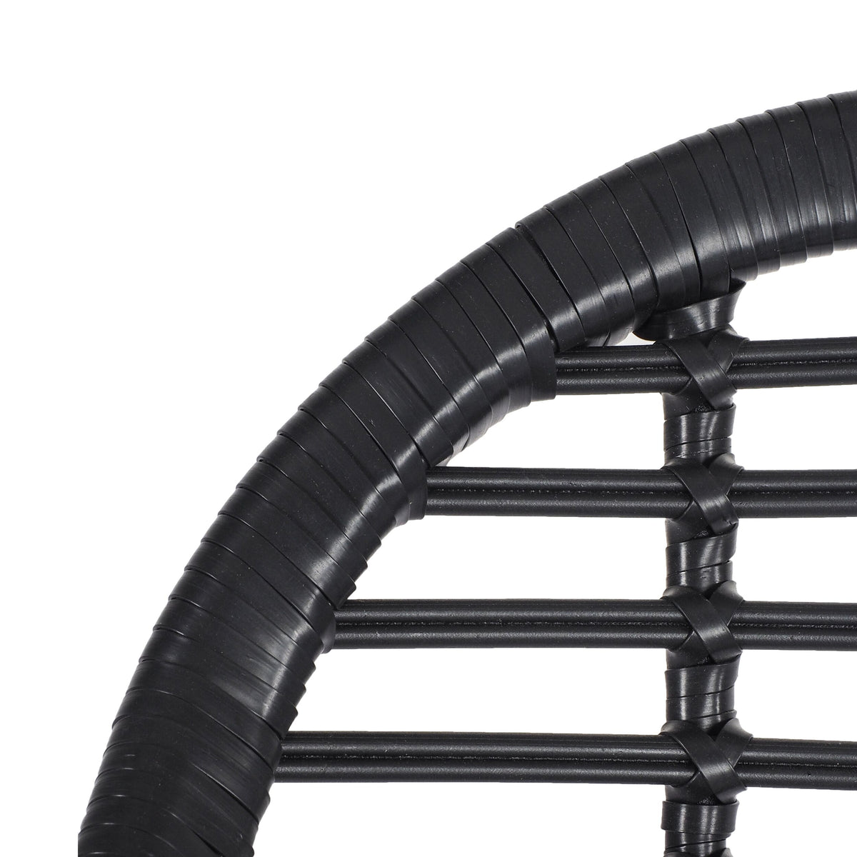 Deck Wicker Dining Chair Black – Early Settler AU