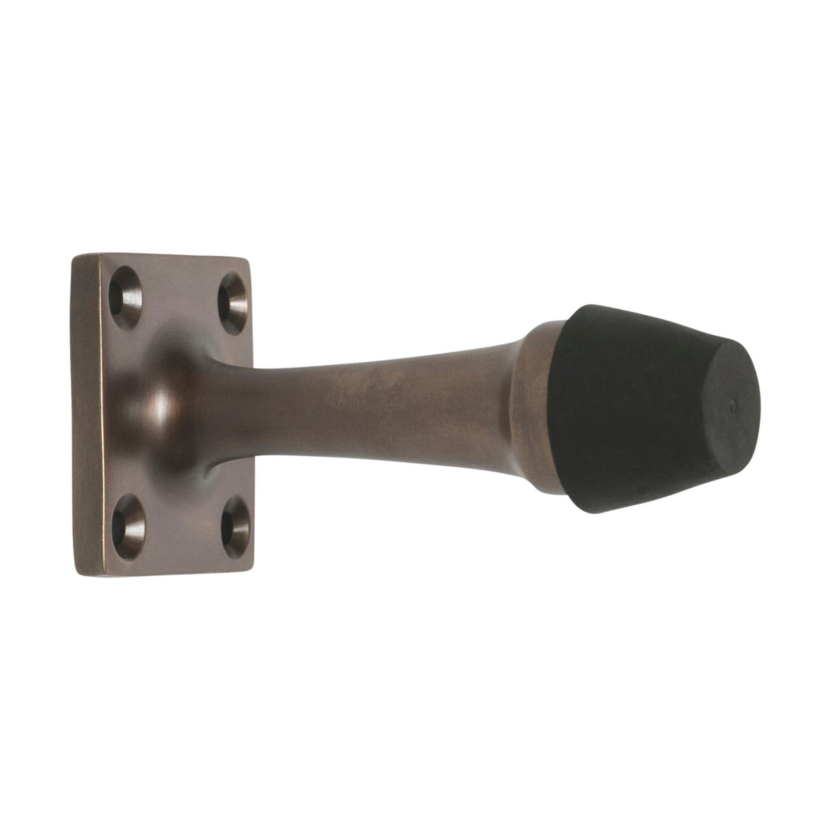 2279 Door Stop Traditional Antique Brass H35xW35xP75mm Early Settler AU