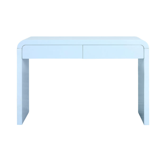 Paige 2 Drawer Desk Blue