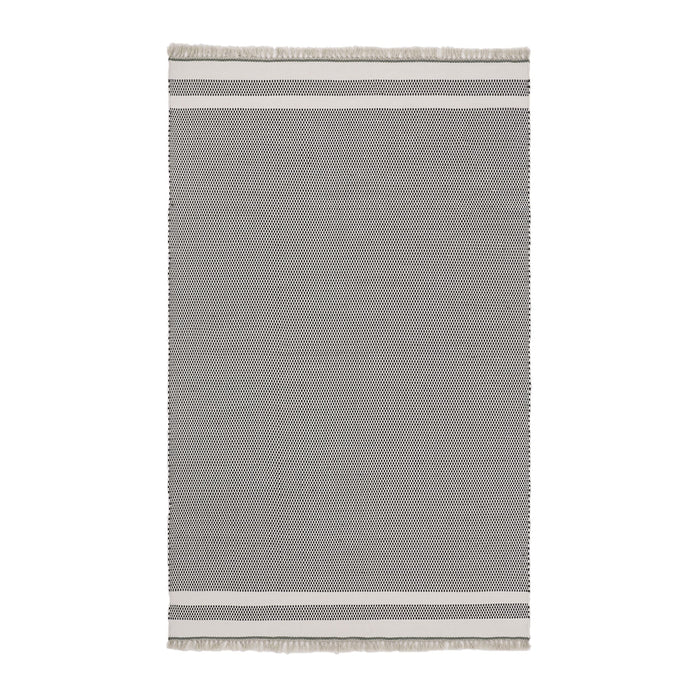 Amalfi Tropic Outdoor Rug Black 150x240cm