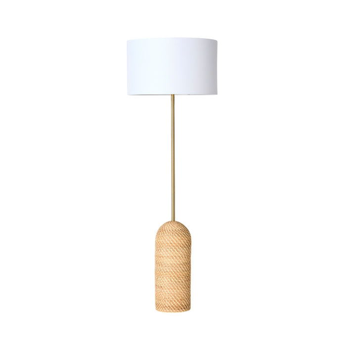 Mya Rattan Floor Lamp 150cm