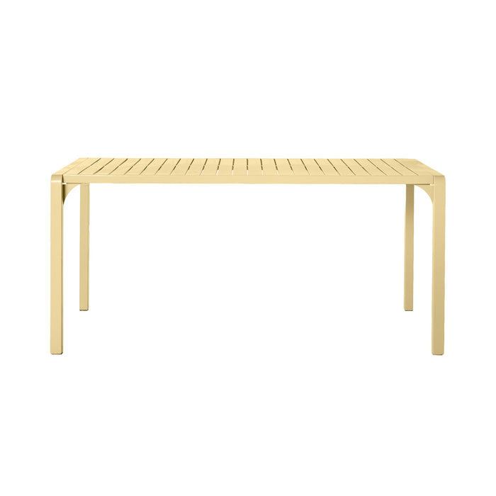Kace Dining Table 165cm Butter Yellow
