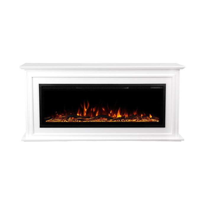 Newport Electric Fireplace 162x25x73cm