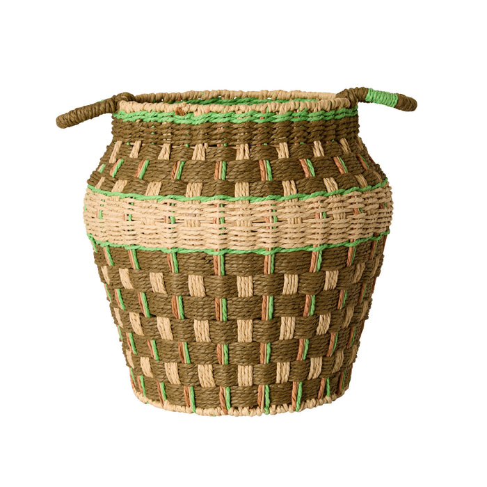 Wildkind Woven Urn Basket with Handles