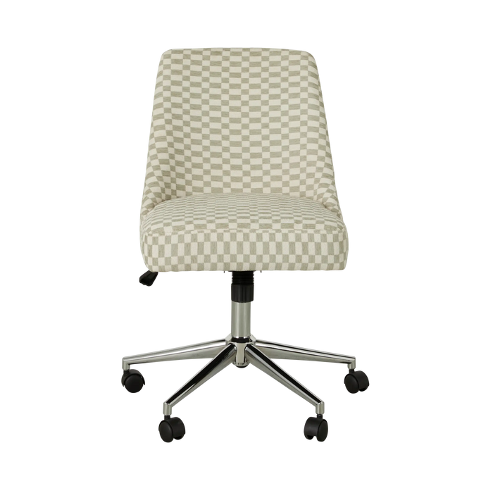 Ilaria Desk Chair Sage Grid