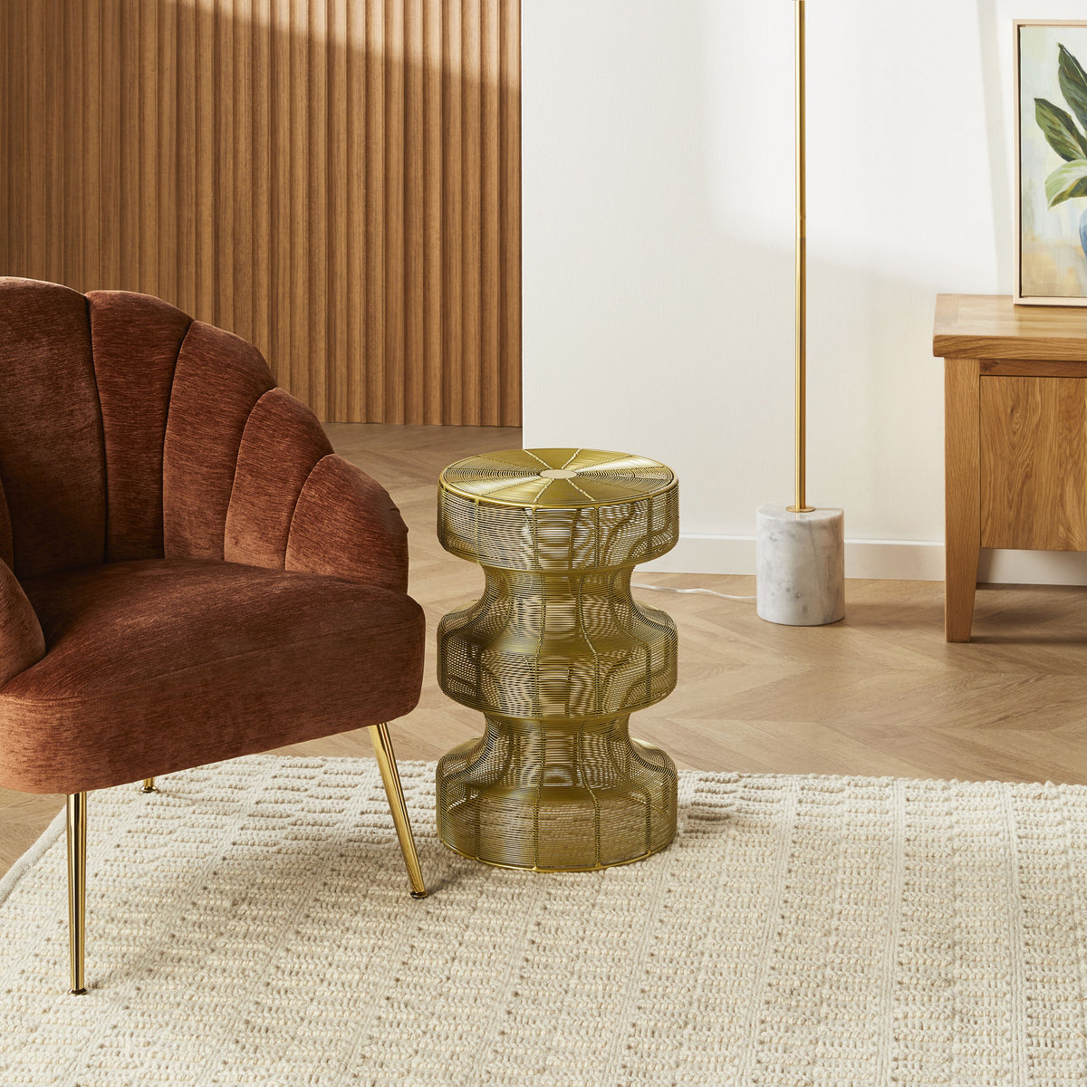 Amina Round Side Table – Early Settler Australia