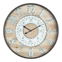 BeyondTime Grain Circle Detail Clock 60cm