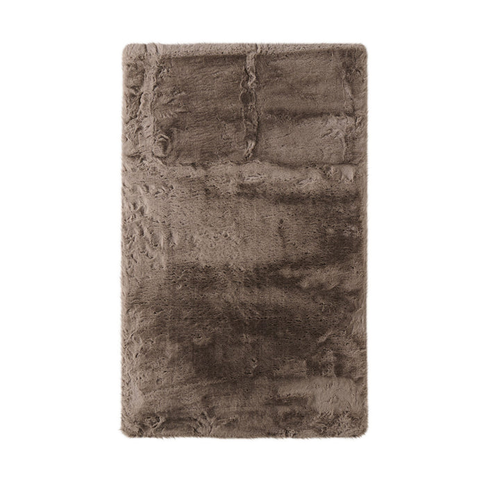 Faux Rabbit Fur Rug Mink 120x180cm
