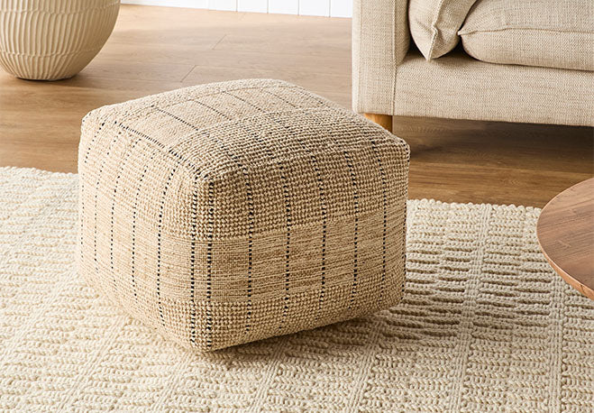 Floor Cushions & Pouffes