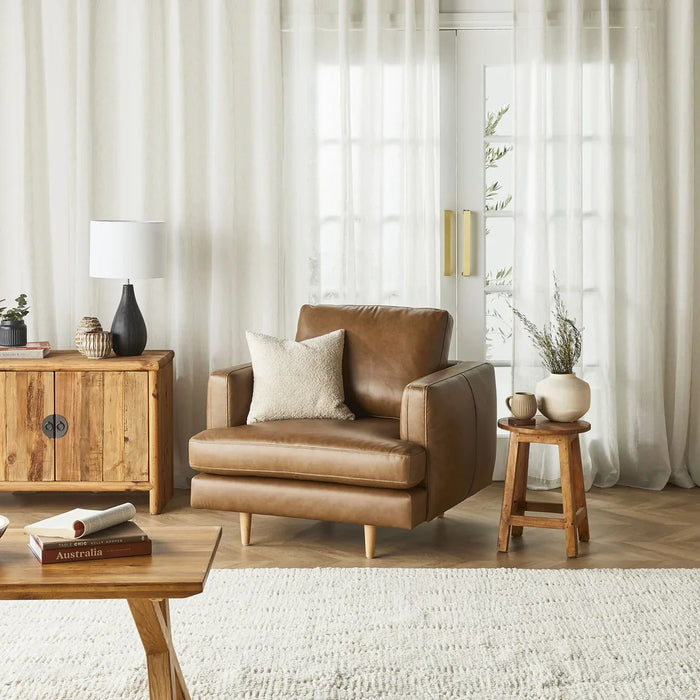Leather Armchairs