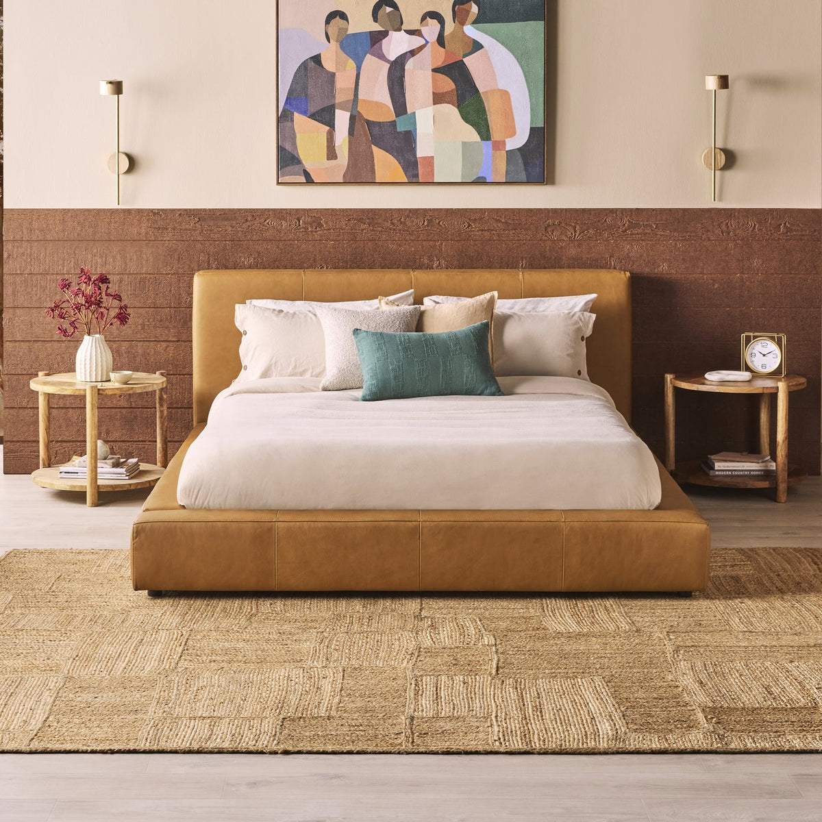 Leather Beds