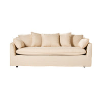 Emely 3 Seater Sofa Dublin Linen