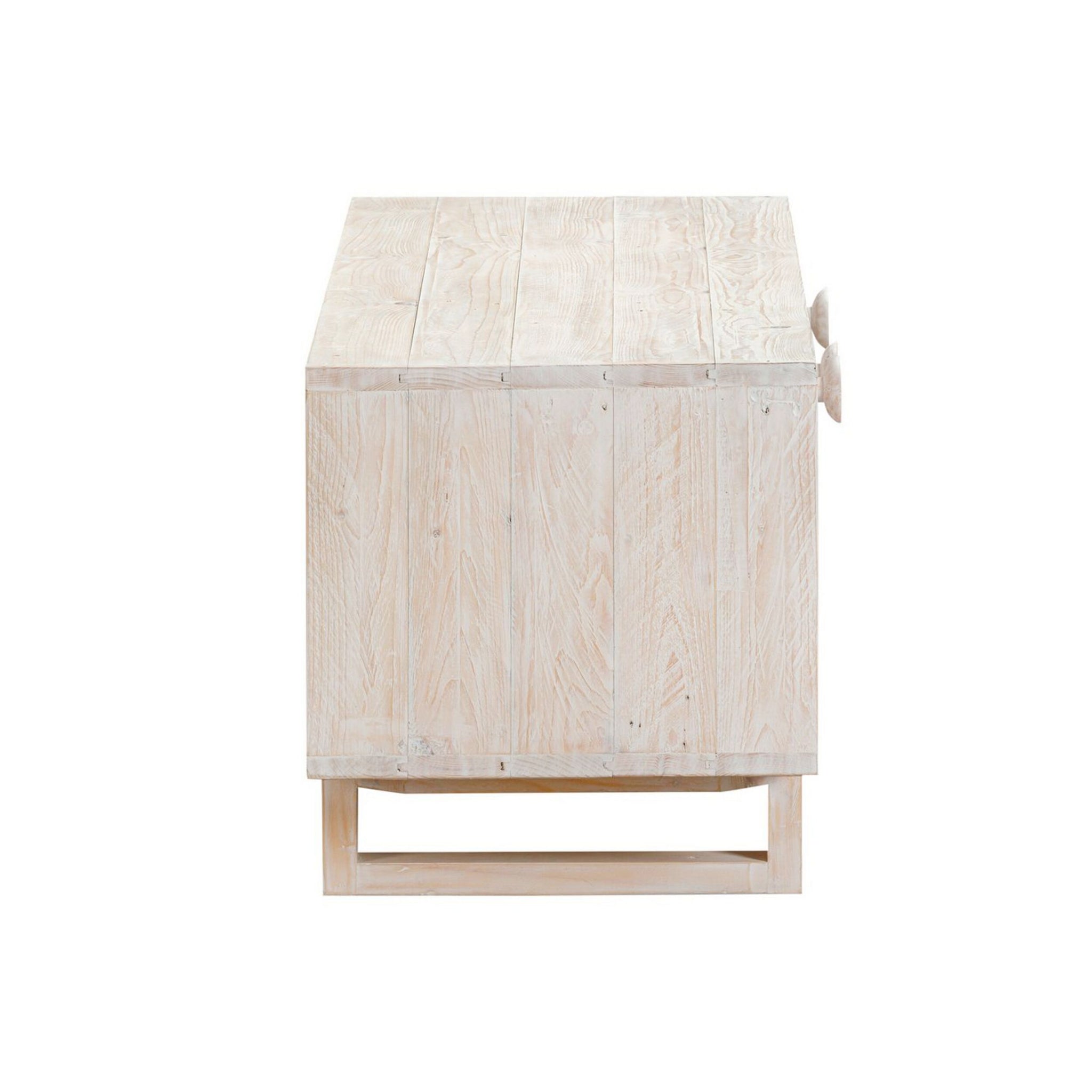 Daylesford 3 Door Entertainment Unit White Wash