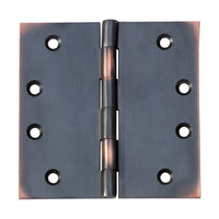 2574 Hinge Fixed Pin Antique Copper H100xW100mm