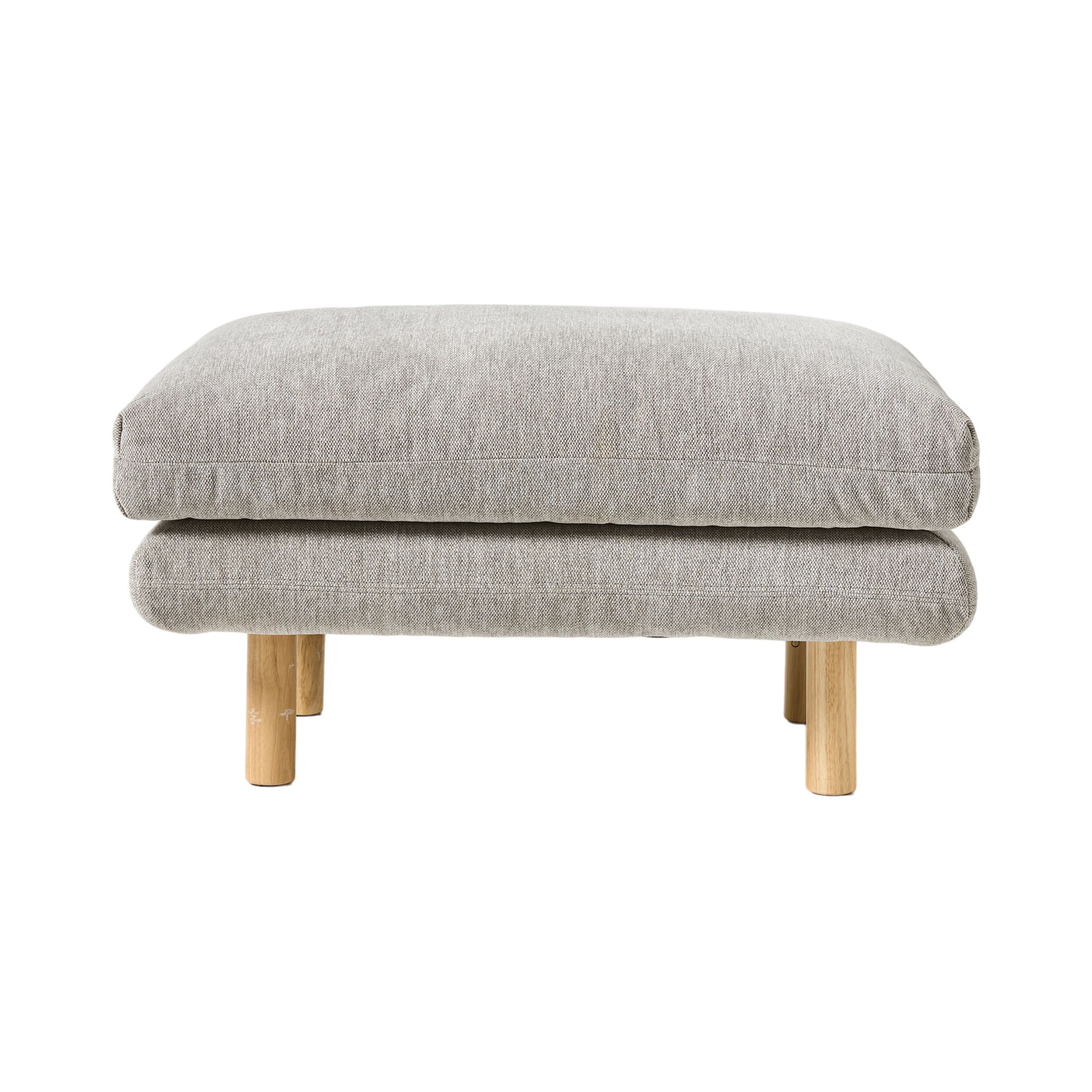 Austin Ottoman Cocoon Fog