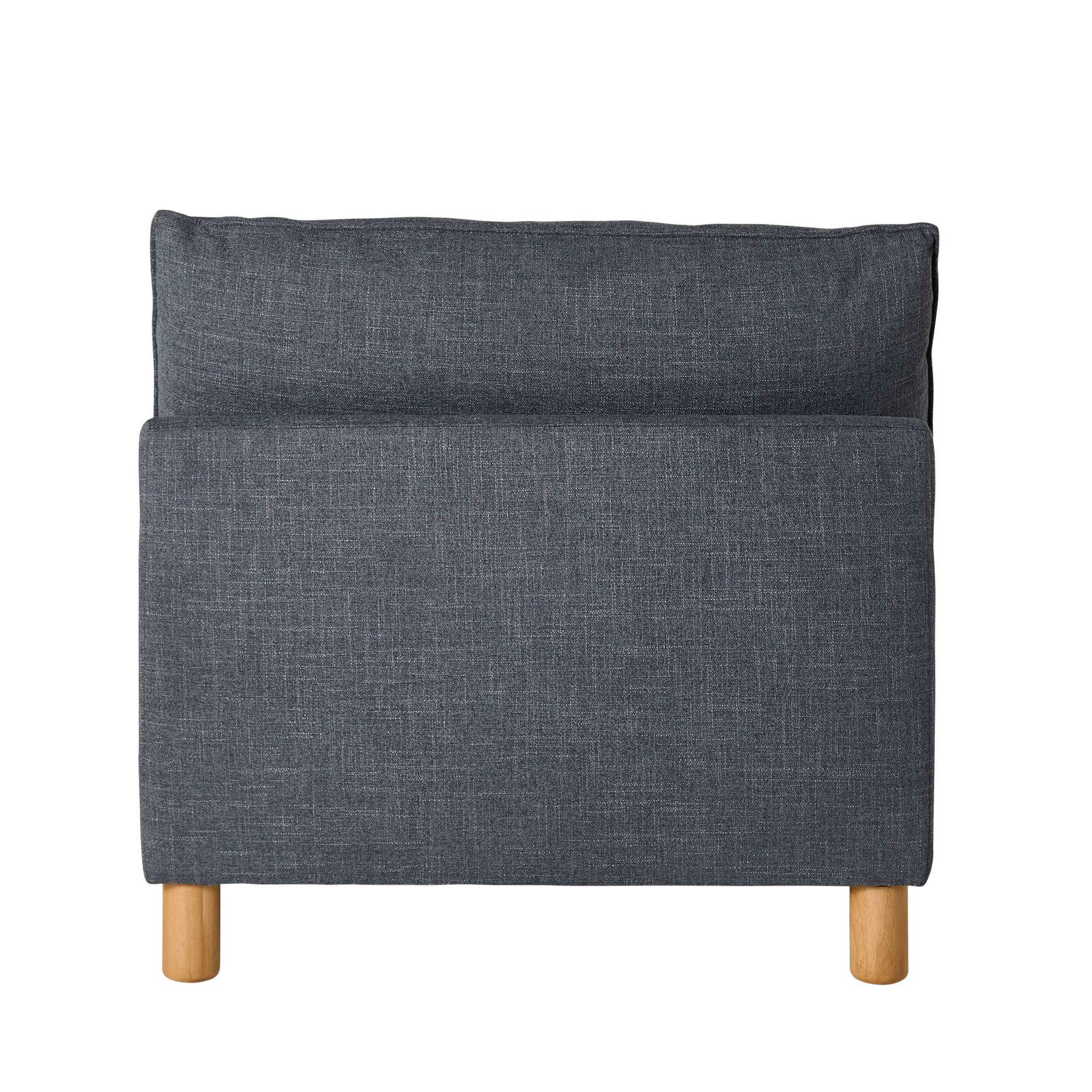 Whitehaven Armless Modular Chair Atlantic Blue