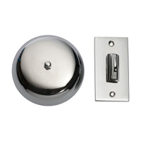 5517 Turn Bell Plain Chrome Plated D90mm