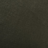 Hamptons French Linen Cushion Dark Olive Green 50x50cm