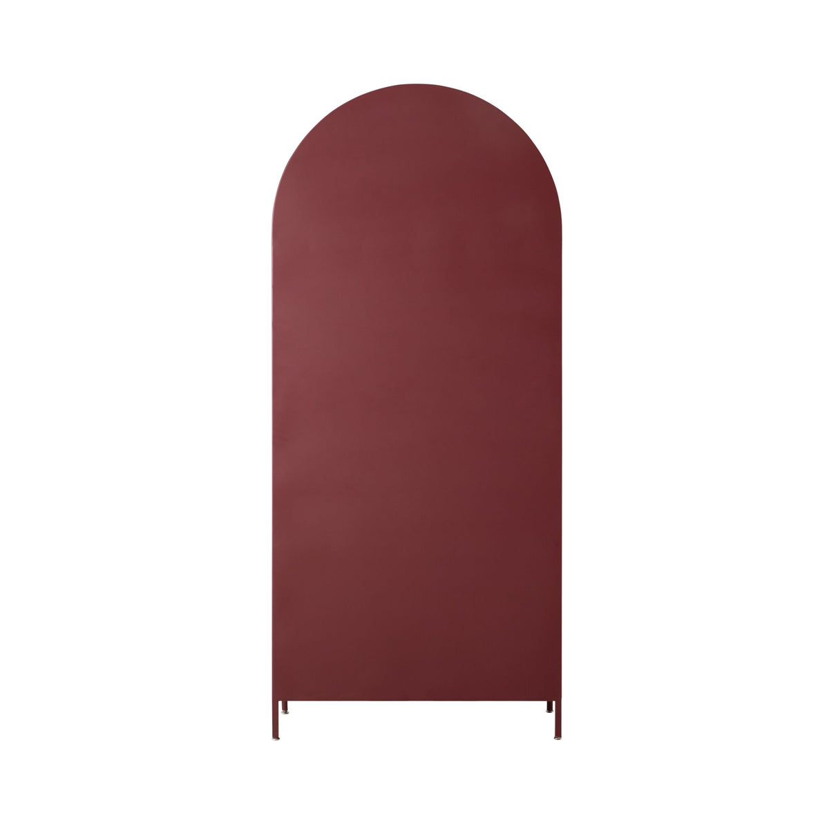 Nero 2 Door Display Curved Burgundy