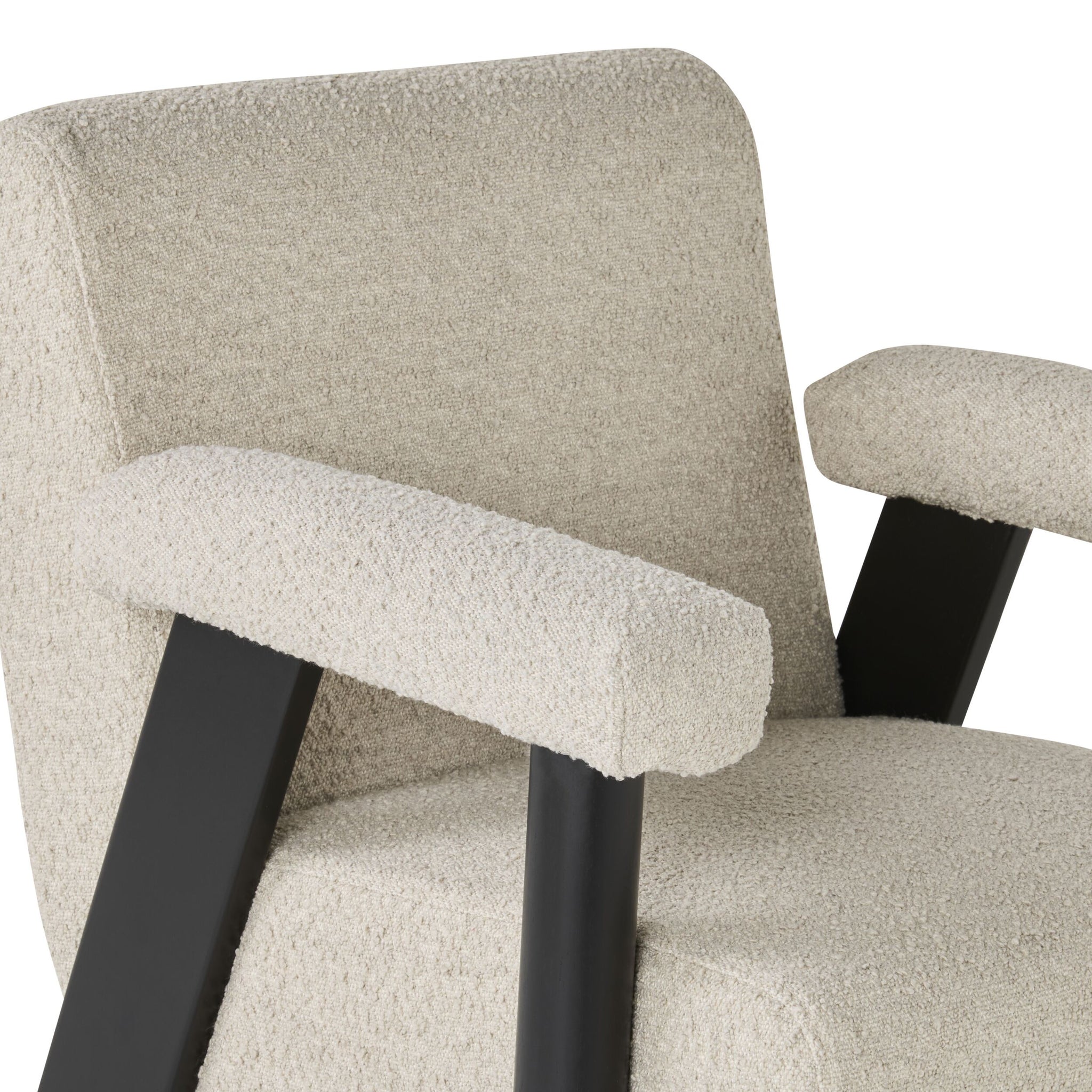 Blair Occasional Chair Boucle Cloud Grey