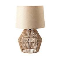 Jute Leilani Natural/Cream Table Lamp 44x33cm