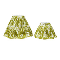 Loni Scallop Tapered Shade Citron Green 25cm
