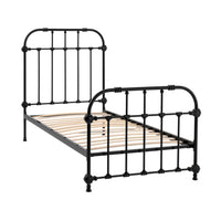 Manor Single Bed Black