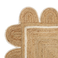 Granada Scalloped Jute Rug 150x240cm