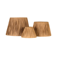 Tapered Raffia Shade 35x25x24cm