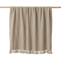 Whisper Waffle Throw Natural