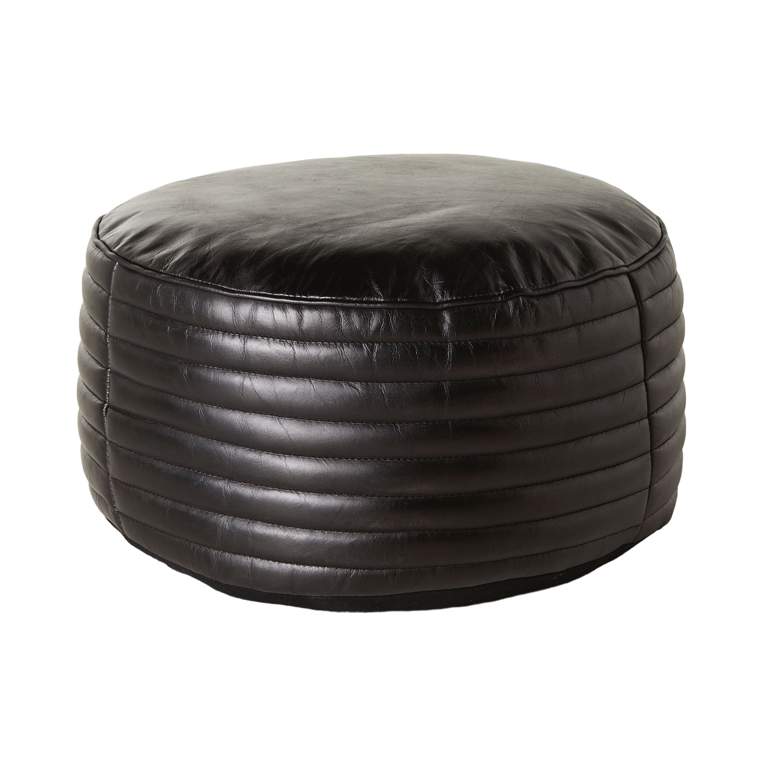 Theo Ottoman Dakota Onyx