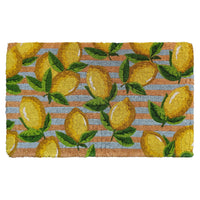 Lemon Crush Coir Doormat 75x45cm
